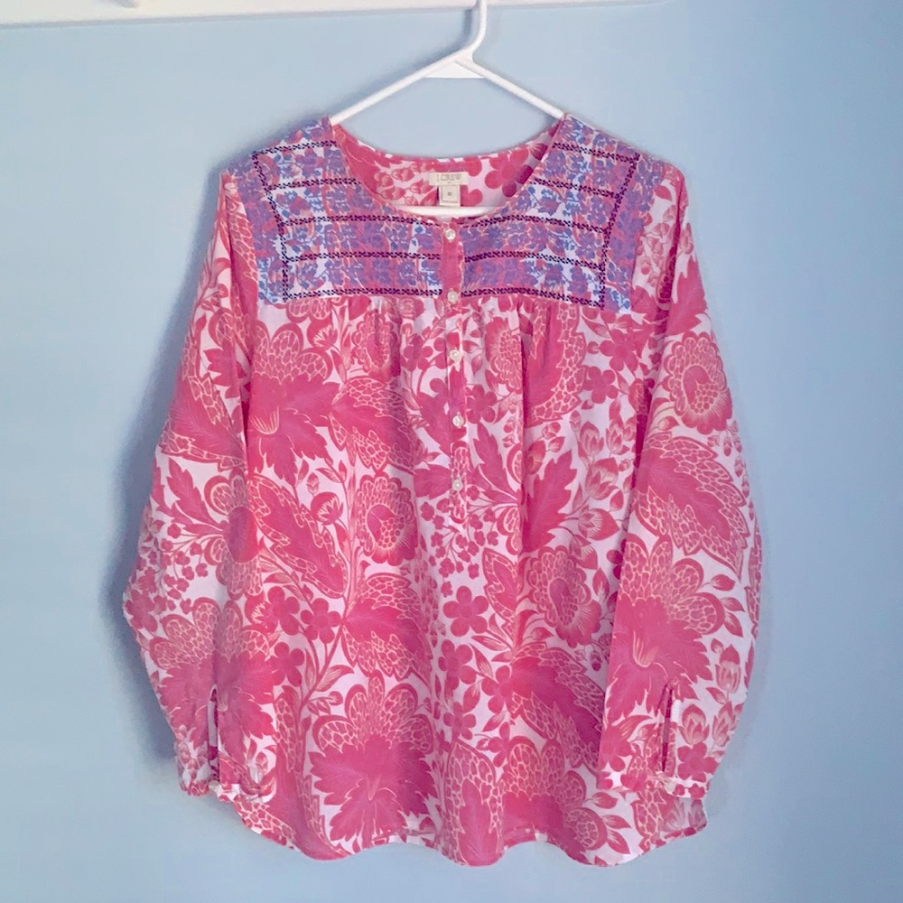 J Crew, blouse.